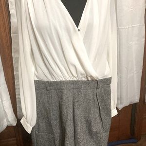 Elegant shorts outfit, sz. Lg, made by Mustard Seed, new never worn, wool pant.